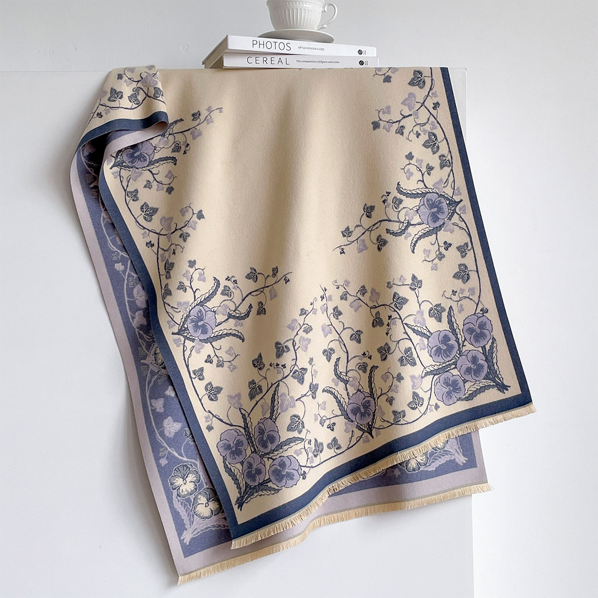 Women Imitation Cashmere Scarf - огляд і ціна Pashmina Wrap Large