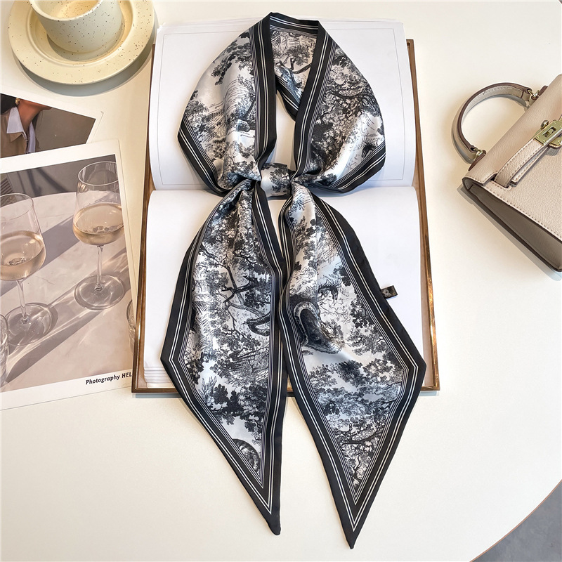Luxury Long Neckerchief Skinny - огляд і ціна Head Wrap Turban