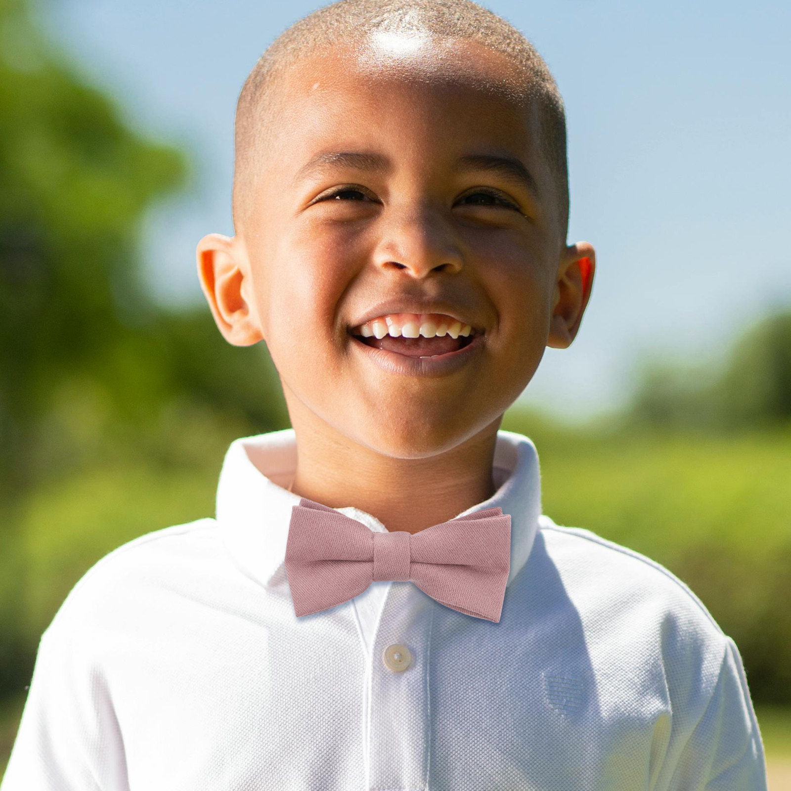 Toddler Pink Cotton Bow Tie Ad - огляд і ціна Bow Tie Pre Tied