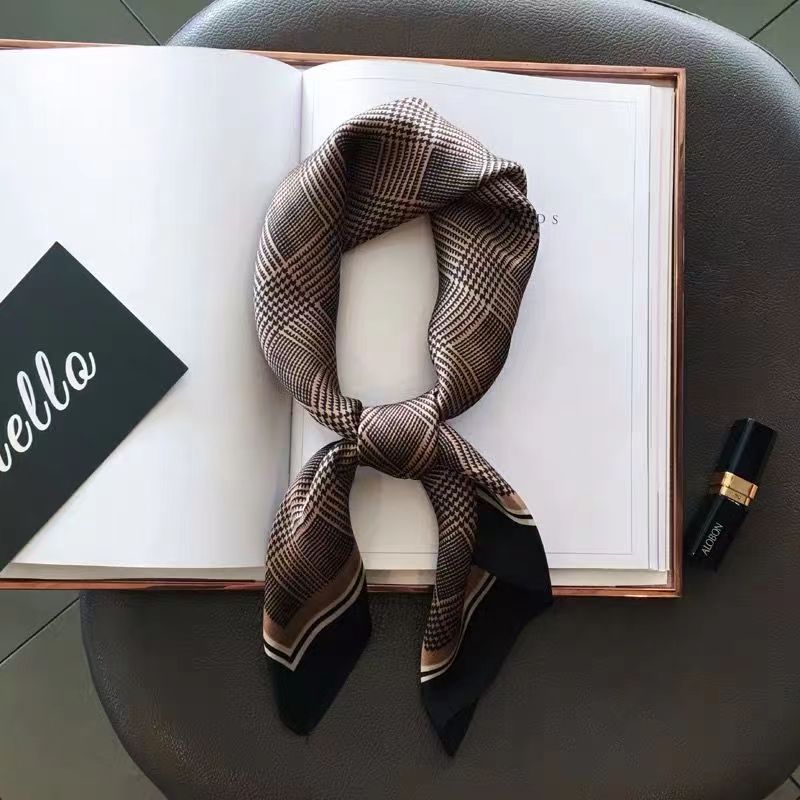 New Fashion Zebra Printed Squa - огляд і ціна Ascot Neck Scarf