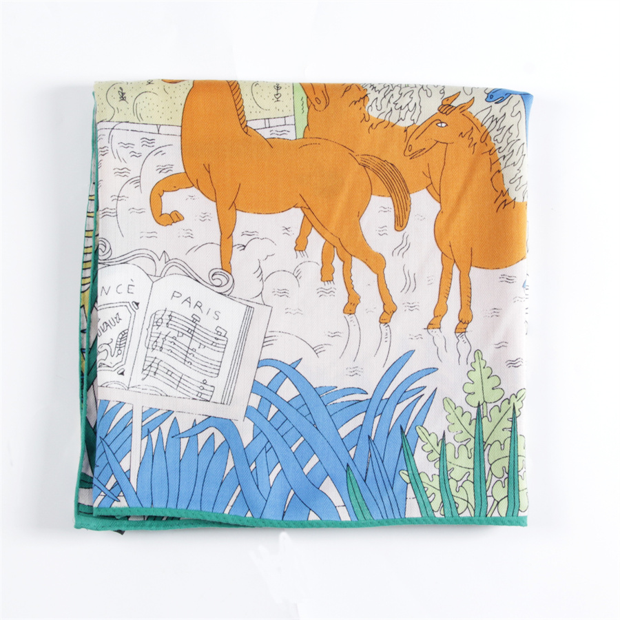 POBING Silk Cashmere Scarf Wom - огляд і ціна Face Scarf Mask