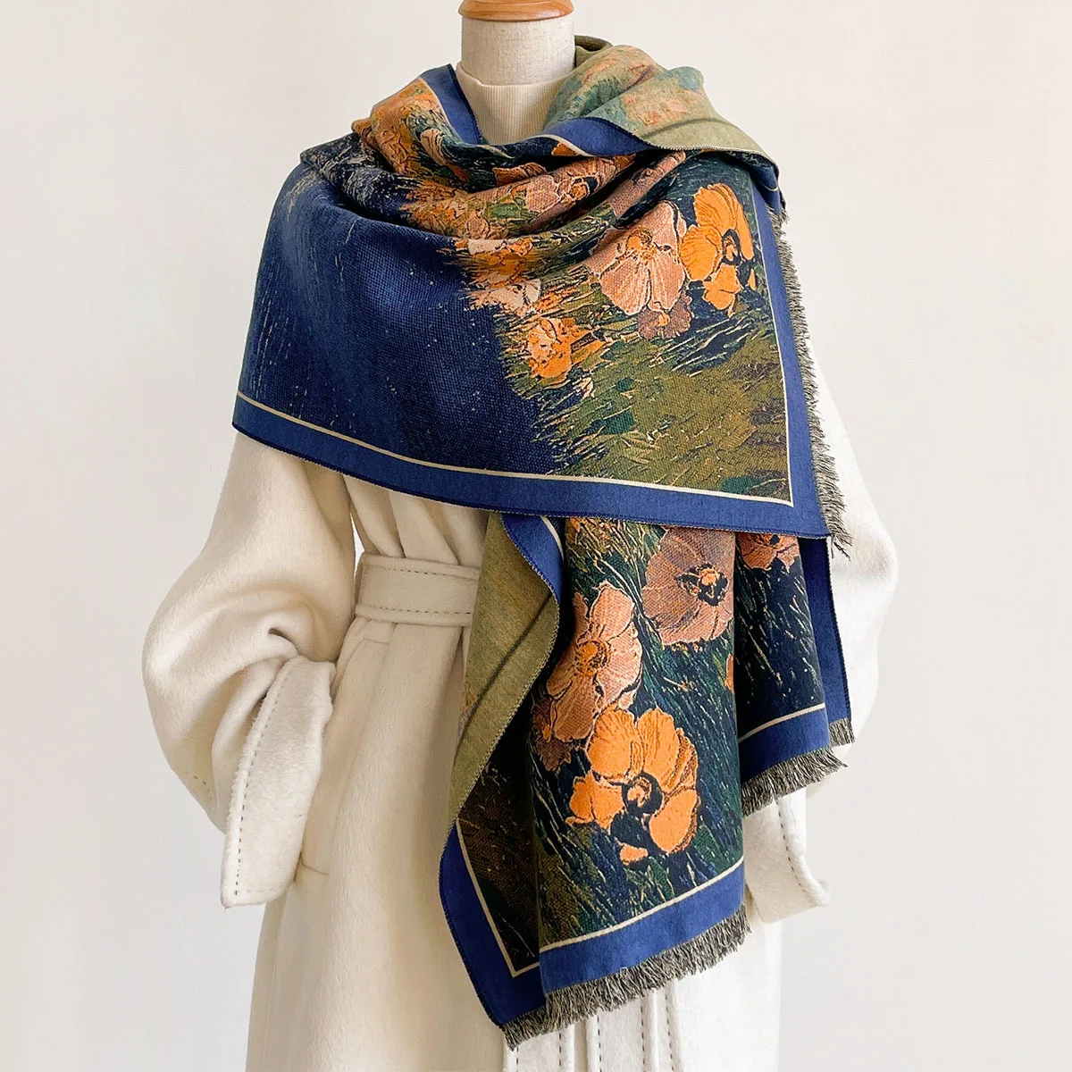Imitation Cashmere Scarf For W - огляд і ціна Pashmina Wrap Large