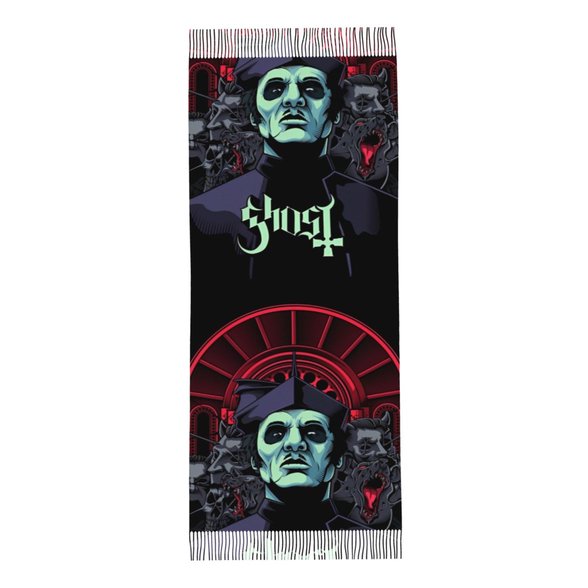 Ghost Band Shawl Wrap for Wome - огляд і ціна Pashmina Wrap Large