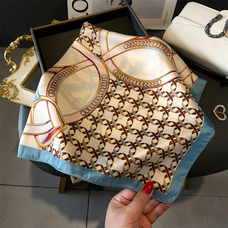 Luxury Female Square Scarf Cha - огляд і ціна Face Scarf Mask