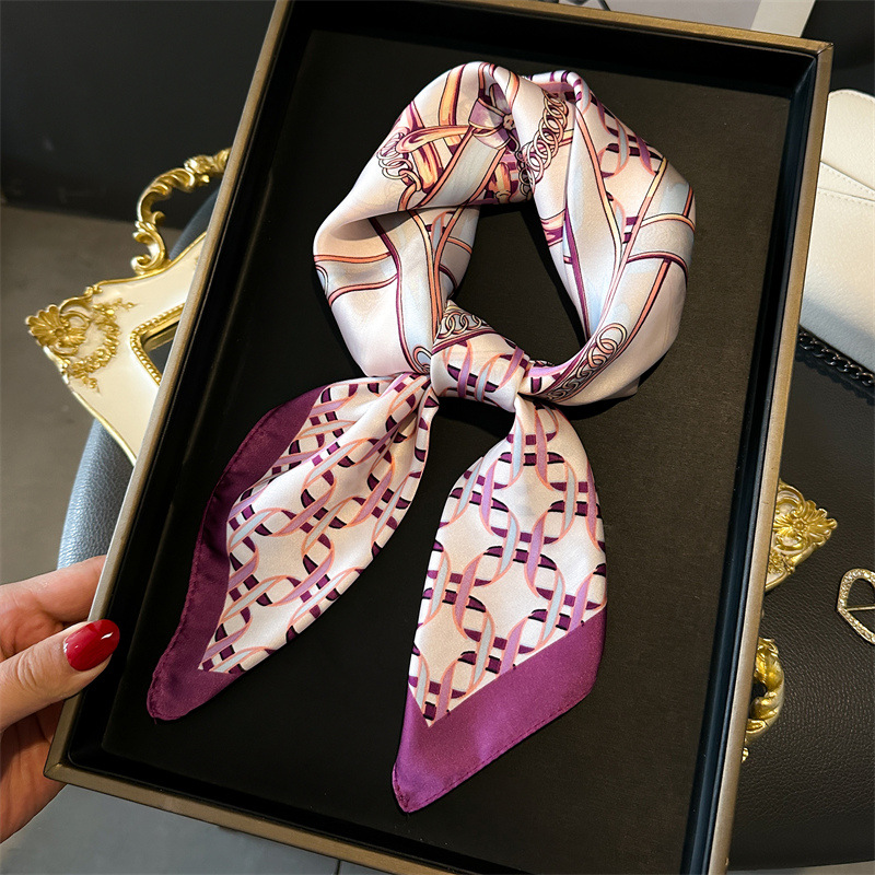 Luxury Female Square Scarf Cha - огляд і ціна Face Scarf Mask