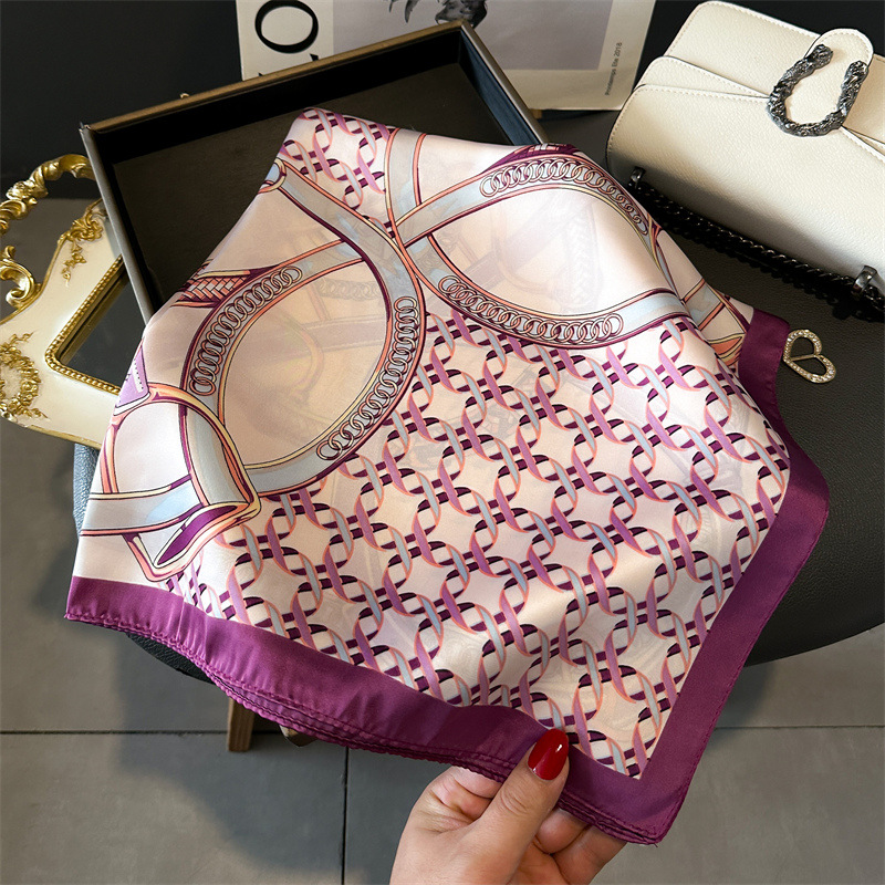 Luxury Female Square Scarf Cha - огляд і ціна Face Scarf Mask